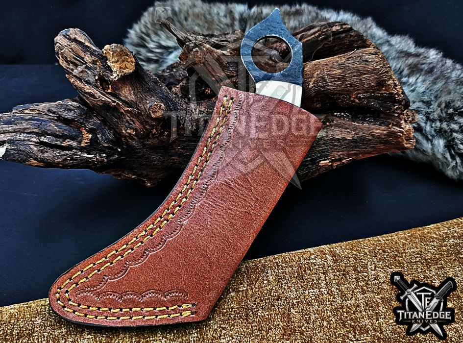 Handcrafted Karambit Knife, 8-Inch Tactical Claw Blade, Outdoor Hunting EDC Pocket Knife, Unique Groomsmen Gift, Collector Utility Knife