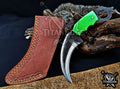 Handcrafted Karambit Knife, 8-Inch Tactical Claw Blade, Outdoor Hunting EDC Pocket Knife, Unique Groomsmen Gift, Collector Utility Knife
