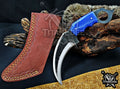Handcrafted Karambit Knife, 8-Inch Tactical Claw Blade, Outdoor Hunting EDC Pocket Knife, Unique Groomsmen Gift, Collector Utility Knife