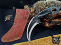 Handcrafted Karambit Knife, 8-Inch Tactical Claw Blade, Outdoor Hunting EDC Pocket Knife, Unique Groomsmen Gift, Collector Utility Knife