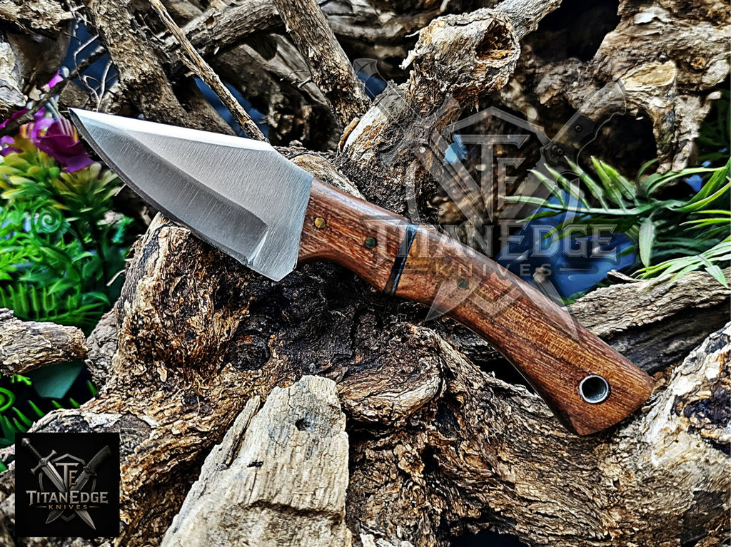 Personalized Handmade Damascus Steel Bowie Knife Hunting Knife: Forged Camping Knife, Gift for Groomsmen With Leather Sheath